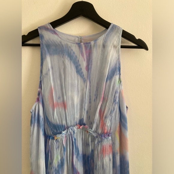 Sundance Silk Watercolor Dress Large NWOT - Picture 9 of 9